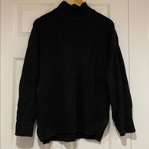 Able Black relaxed Tunic Sweater